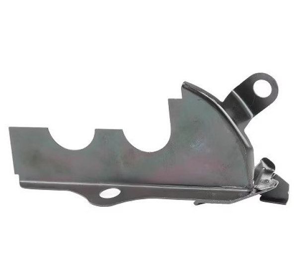 Shield-plate-on-double-preheating-pipe-front-left-VW-Kaefer-113119577C